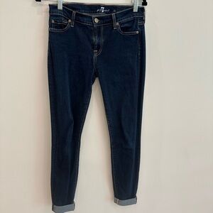 Women's Dark Blue Jeans